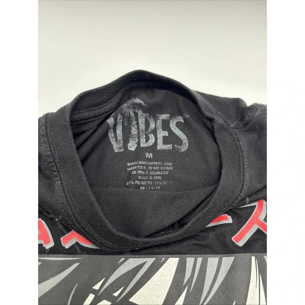 Vibes The Next Generation Tshirt Swoosh Mens Size Medium Black Graphic‎ Print